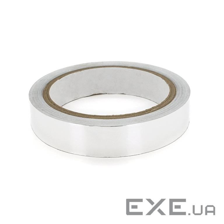 Алюмінієва фольга на клейкій основі ширина 20мм, довжина 20м (YT-SAF-20) (YT-SAF-20)