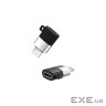 Адаптер XO NB149B micro USB-Lightning (F/M) Black (XO-NB149B-BK)