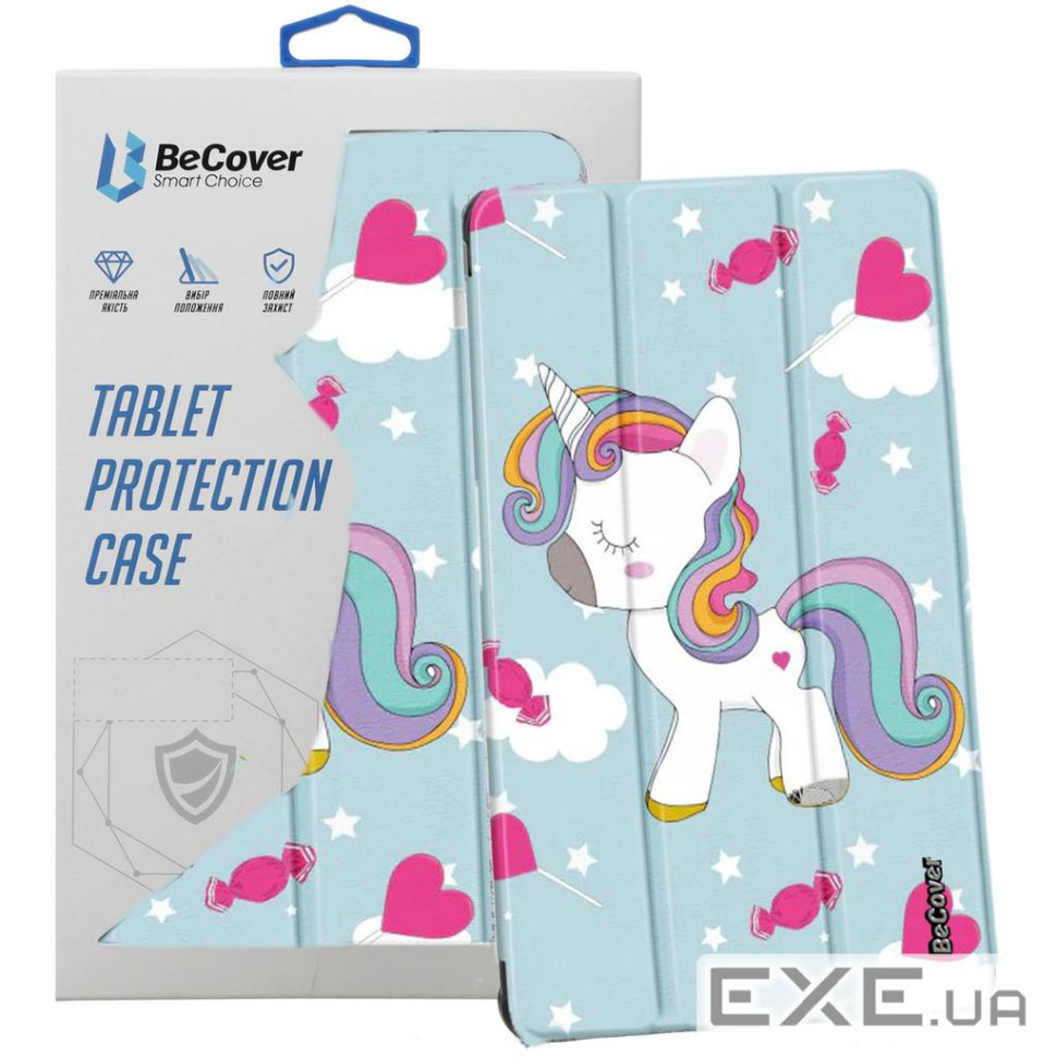Чехол-книжка BeCover Smart Case для Samsung Galaxy Tab S10 Plus SM-X820/SM-X826 Unicorn (712251)