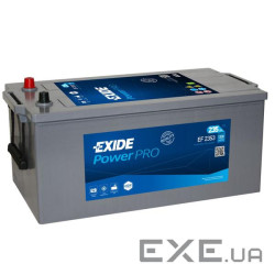 Акумулятор автомобільний EXIDE Power PRO 235Ah бокова(+/-) (1300EN) (EF2353)
