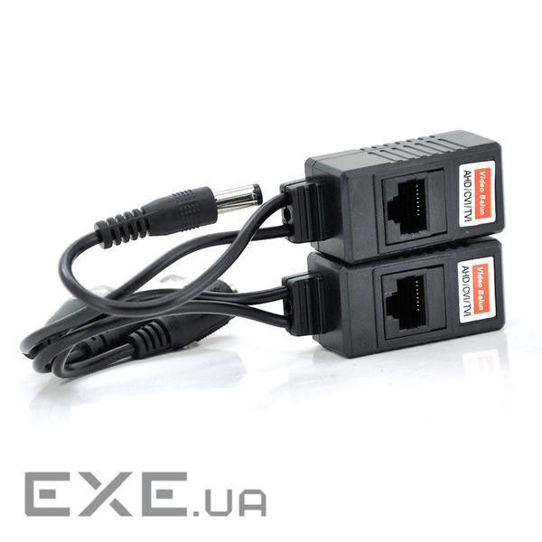 Пасивний приймач відеосигналу AHD/CVI/TVI, DC+BNC