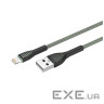Дата кабель USB 2.0 AM to Lightning 1.0m ColorWay (CW-CBUL041-GR)
