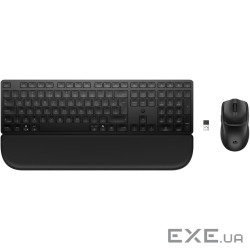 Комплект бездротовий HP 580C мишка і клавіатура Multi-Device Dual-Mode з підставкою, чорни (BD5F2AA)