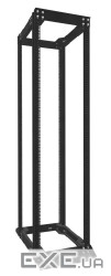 Стійка 19 42U 2-рамна 550х710-890, чорн (RSG4-42-19/74-LF-H)