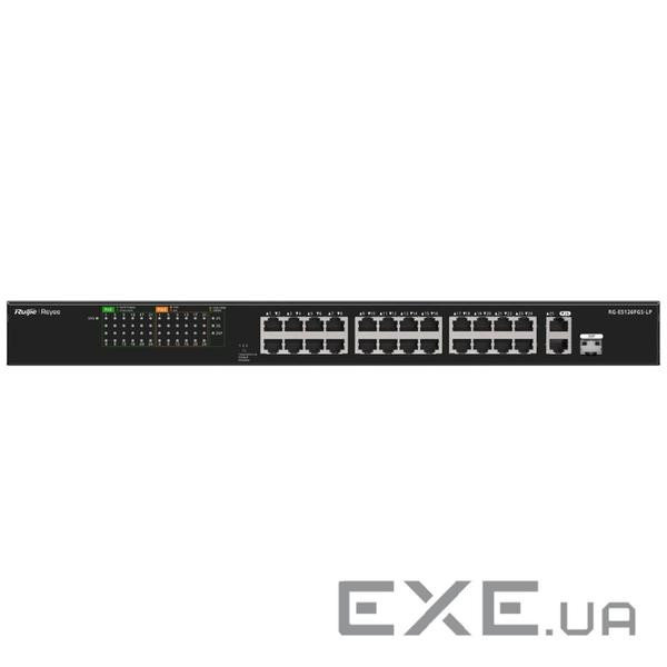 26-портовий 10/100Мб некерований PoE Ruijie Reyee RG-ES126FGS-LP