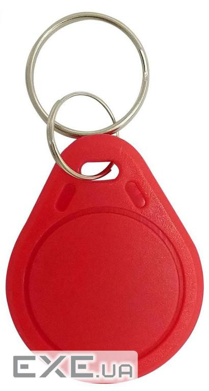 Безконтактний брелок ID Em-Marine 125 КГц (TK4100) колір червоний Упаковка 50 шт (YT33366) (YT33366)