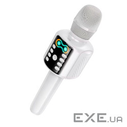 Мікрофон бездротовий HOCO L24, White, BOX (HOCO L24 / W)