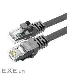 Патч-корд 1м, UTP, сat 6, CU, AWG32, TopSpeed Cable Ethernet RJ45 Splitter Network Fla (EXCWXB-JS01)