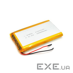 Літій-полімерний акумулятор 11*60*100mm (Li-ion 3.7В 10000мА&middot,год) (1160100) ) (1160100)