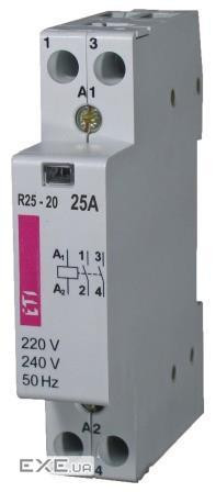 Контактор ETI R 25-10 230V AC 25A (AC1) (2463500)