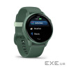 Смарт-часы Garmin Vivoactive 6 Metallic Jasper Green with Jasper Green Silicone Band (010-02985-42),