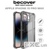 Чохол до мобільного телефона BeCover Anti-Shock Apple iPhone 15 Pro Max Grey (710624)