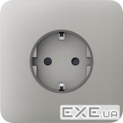 Передня панель для вбудованої розетки Ajax SoloCover for Outlet Basic, oyster (000046682) Ajax SoloCover for Outlet Basi