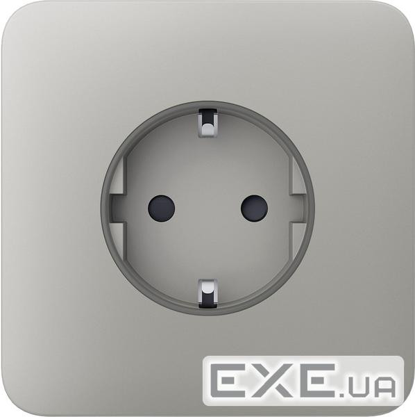 Передня панель для вбудованої розетки Ajax SoloCover for Outlet Basic, oyster (000046682) Ajax SoloCover for Outlet Basi