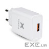 Зарядний пристрій Vinga QC3.0 Quick Wall Charger 1xUSB 18W Max (VWCQAW)