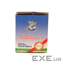 Стрічка до принтерів 13мм х 12м Refill STD Black*1шт (п/м) WWM (R13.12SR)