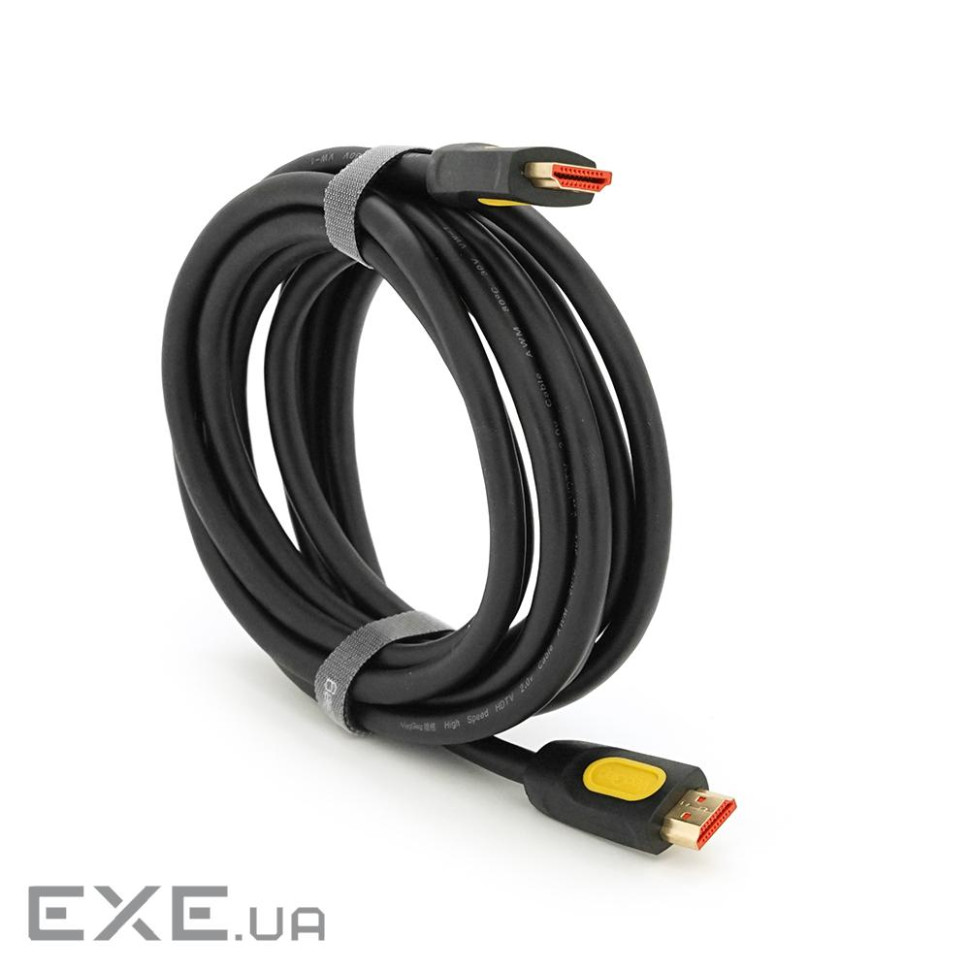 Кабель Merlion HDMI-HDMI V-Link High Speed 3.0m, 4K, v2,0, OD-8.2mm, к (YT-HDMI(M) / (M)V2.0-3.0m-B)