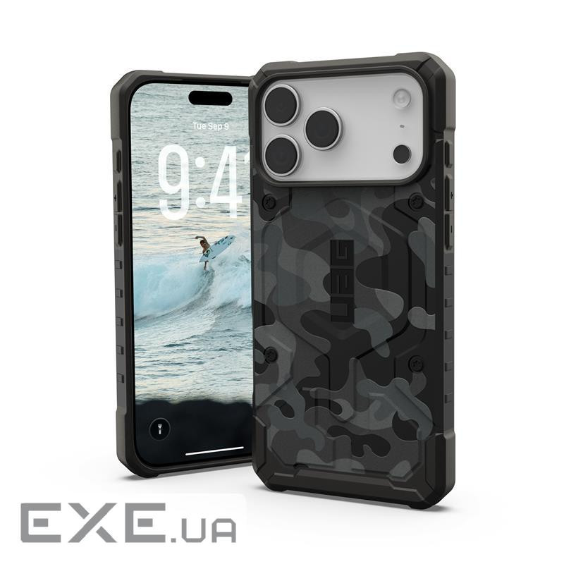 Чохол UAG для iPhone 17 Pro, Pathfinder MagSafe SE, Midnight Camo (114548114061)