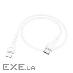 Кабель Hoco X37, Type-C-Lighting, 27W, White, довжина 0.5м, BOX (Hoco X37TLW)