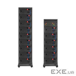 Аккумулятор LP LiFePO4 Battery HVM 768V 150Ah (115200 Wh) BMS 160А P AB Lrack black (41891)