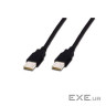 Дата кабель USB 2.0 AM/AM 1.8m Digitus (AK-300100-018-S)