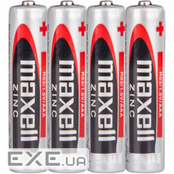 Батарейка MAXELL Zinc AAA 4шт/уп (M-774411.00.CN) (4902580154066)