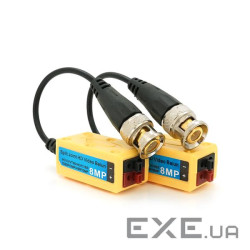 Пасивний приймач відеосигналу 8MP AHD / CVI / TV / CVBS, 720P / 960P / 1080P - 400 / 300 м (8МЗБ) )