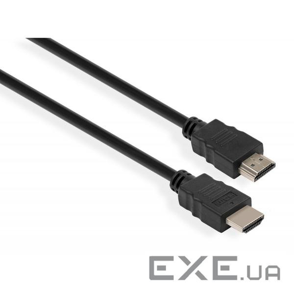 Кабель мультимедійний HDMI M to HDMI M 2.0m V1.4 Vinga (VCPHDMI14MM2BK)