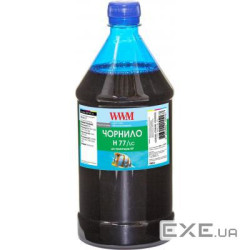 Чорнило WWM HP №177/85 1000г Light Cyan (H77/LC-4)