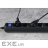 Мережевий фільтр 2E 2E-U05ESM3BK Black, 5 розеток, 3м