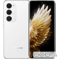 Мобільний телефон Tecno Spark 40 Pro+ 8/256Gb Aurora White (4894947096341)