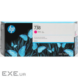 Картридж HP DJ No.738XL 300-ml Magenta (676M7A)
