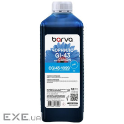 Чорнило Barva Canon GI-43 1 л, special cyan (CGI43-1029)