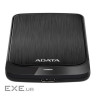 Портативний жорсткий диск ADATA HV320 1TB USB3.1 Black (AHV320-1TU31-CBK)