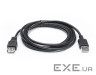 Дата кабель USB 2.0 AM/AF 2.0m Pro black REAL-EL (EL123500028)