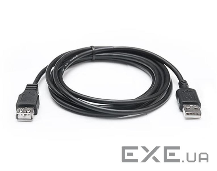 Дата кабель USB 2.0 AM/AF 2.0m Pro black REAL-EL (EL123500028)