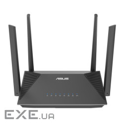 Бездротовий маршрутизатор Asus RT-AX52 (90IG08T0-MO3H00) (WiFi6, AX1800, 1xGE WAN, 3xGE LAN, AiMesh