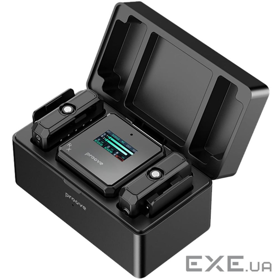 Беспроводной петличный микрофон Proove Forum black (PPWM25000201)