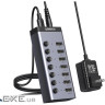 Концентратор Ugreen USB 3.0 to 7xUSB 3.0 with power supply CM481 gray (90307)