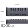 Концентратор Ugreen USB 3.0 to 7xUSB 3.0 with power supply CM481 gray (90307)