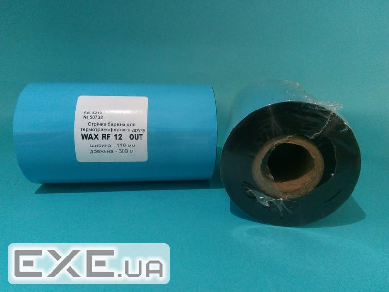 Рібон WAX RF12 110mm x 300m (5219) WAX RF12 110mm x 300m (5219)