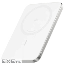 зовн. акум. ANKER Nano - 5000 mAh Qi2 15W MagGo Slim (Білий) (A1665H21)