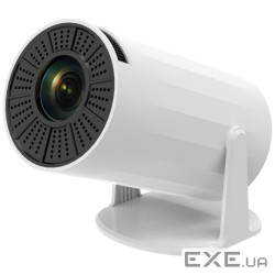 Проектор H96 MAX X8 LED LCD HD 150AL 16:9 H713 1G/8G Android 11.0 HDMI WiFi BT білий (H96MAX_X8)
