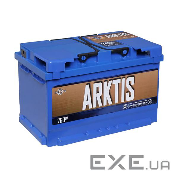 Акумулятор авто Мегатекс «ARKTIS» 6СТ-75-АЗ (прав) euro ТХП 760 (25381)