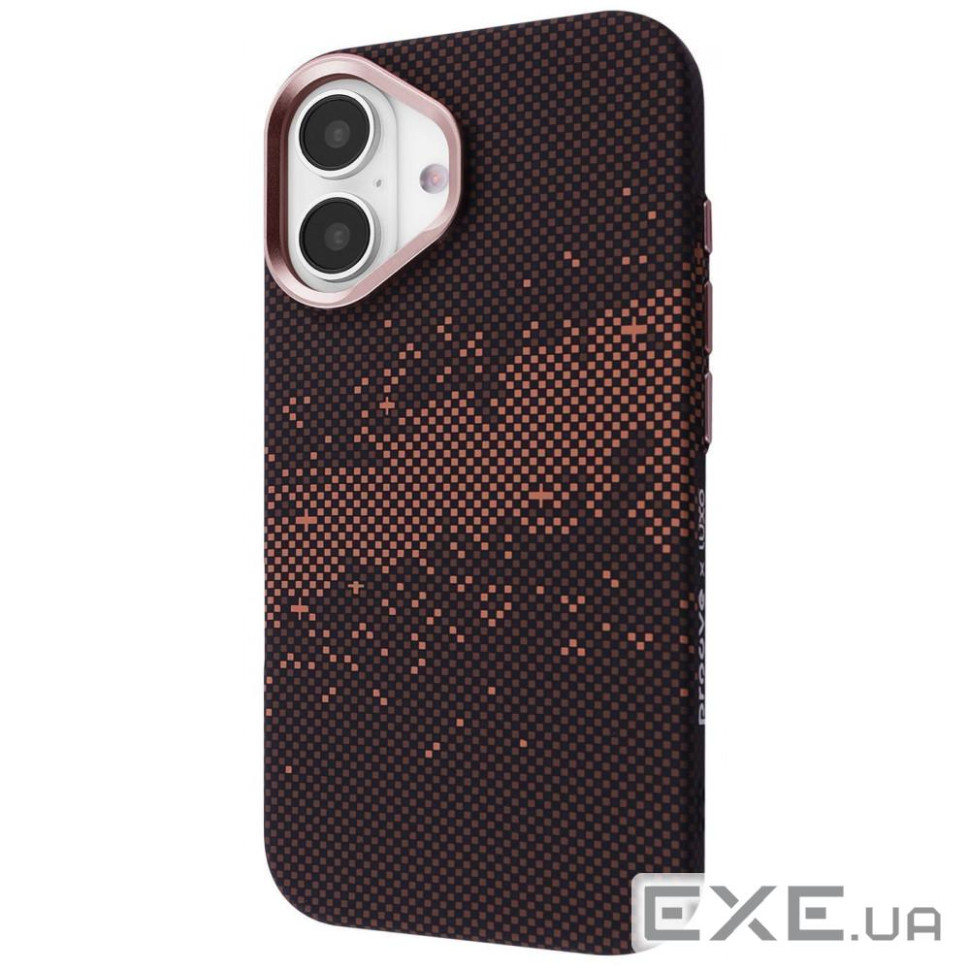 Чехол Gleam Case with Magnetic Ring iPhone 17 milky way (65180 milky way)