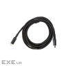 Дата кабель USB-C to USB-C 3.0m PD60W black San Guan (CA914104)