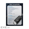 Кабель CableTime Thunderbolt 4, Type-C - Type-C, 40Gbps, 100W, 20V/ 5A, 8K/60HZ, 1 м (CT4 (CA915422)