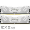 Модуль пам'яті KINGSTON FURY Renegade White/Silver DDR5 7200MHz 32GB Kit 2x16GB (KF572C38RWK2-32)