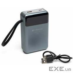 Батарея універсальна Hölmer NRG-03 Hippo 20000mAh 65W Black