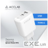 Зарядний пристрій ACCLAB AL-TC220 (1xUSB, 1xType-C) (1283126556494)